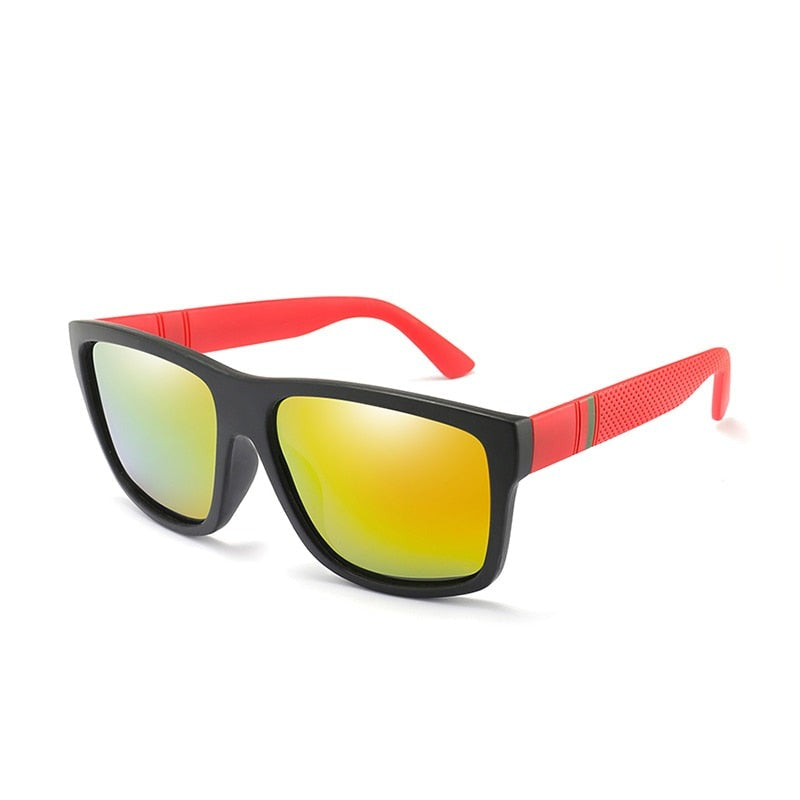 Square Vintage Polarized Sunglasses Unisex