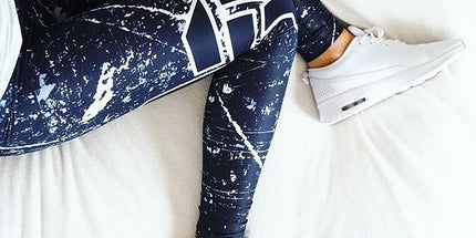 Sport Leggings Women Yoga Pants Workout Fitness Clothing Jogging Running Pants Gym Tights Stretch Print Sportswear Yoga Leggins