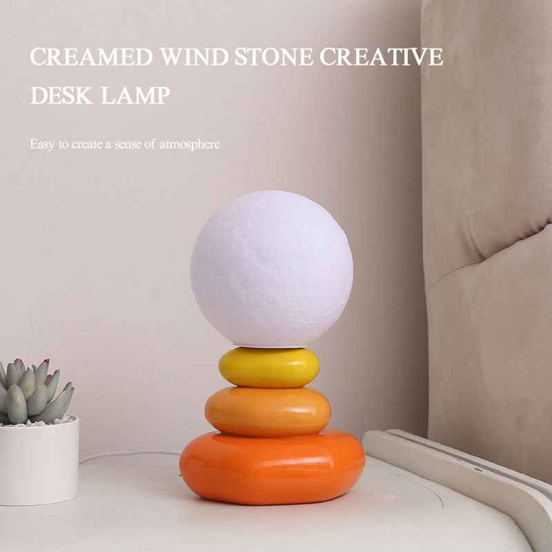 Creative Stonehenge Lamp Network celebrity ins bedroom romantic advanced atmosphere decoration ceramic lamp by eprolo