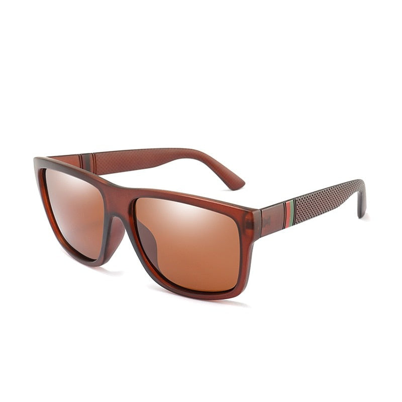 Square Vintage Polarized Sunglasses Unisex