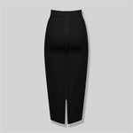 Elegance ElasticBandage Bodycon Midi Calf Pencil Skirt