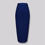 Elegance ElasticBandage Bodycon Midi Calf Pencil Skirt