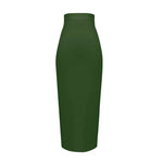 Elegance ElasticBandage Bodycon Midi Calf Pencil Skirt