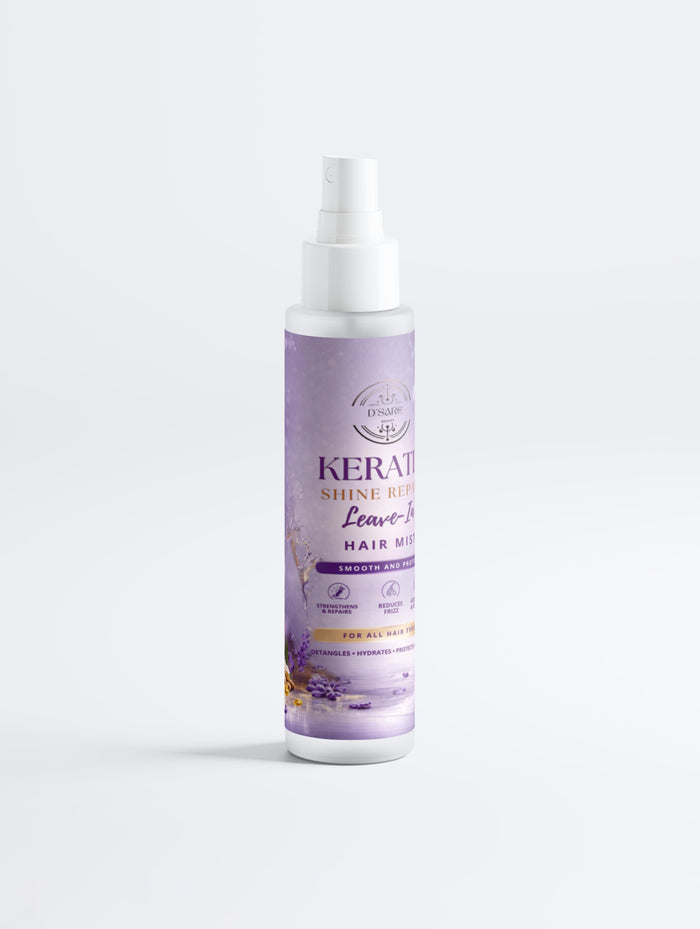 Keratin Shine Repair Leave-In Hair Mist – Smooth And Protect