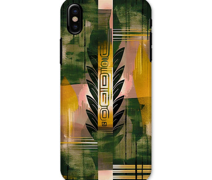 Echos of Duality Golden Reflection Snap Phone Case