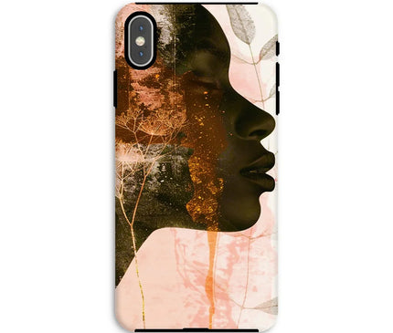 Golden Silence Serene Echoes 06 Tough Eclectic Art Phone Case - D'Sare