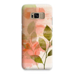 Peach Golden Leafy Escape  Snap Phone Case - D'Sare