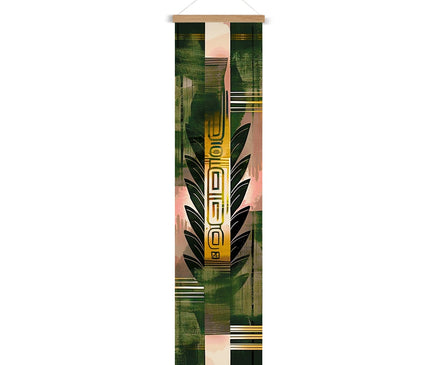 Echos of Duality Golden Pink Reflection Wall Height Chart