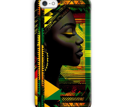 Red and Green Black Queen Fusion Snap Phone Case
