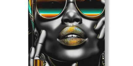 Vibrant Flow Girl Hardback Journal by Prodigi