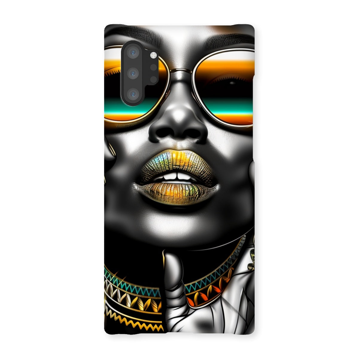 Vibrant Flow Girl Snap Phone Case - D'Sare