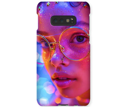Woman Cosmic Radiance Dreamy Stardust  Snap Phone Case - D'Sare