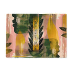 Echos of Duality Golden Pink Reflection Glass Chopping Board