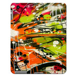 Neon Splatter Symphony: Urban Graffiti Art Tablet Cases - D'Sare