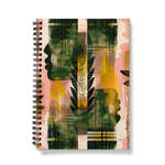 Echos of Duality Golden Pink Reflection Notebook