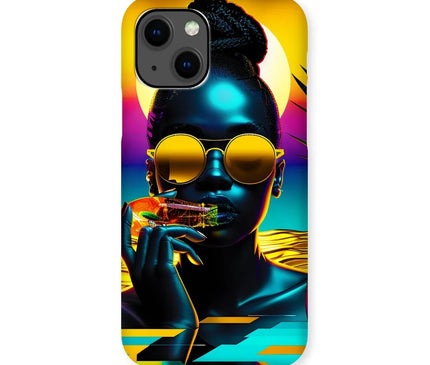 Tropical Sunset Dreams : Neon Vibes  Snap Phone Case - D'Sare