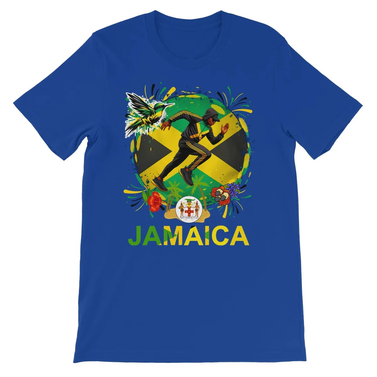 Jamaica Love Graffiti  Unisex Short Sleeve T-Shirt - D'Sare