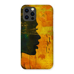 Golden Afrocentric Silhouette Snap Phone Case - D'Sare