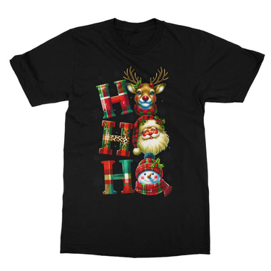 HO HO HO Christmas  Softstyle T-Shirt