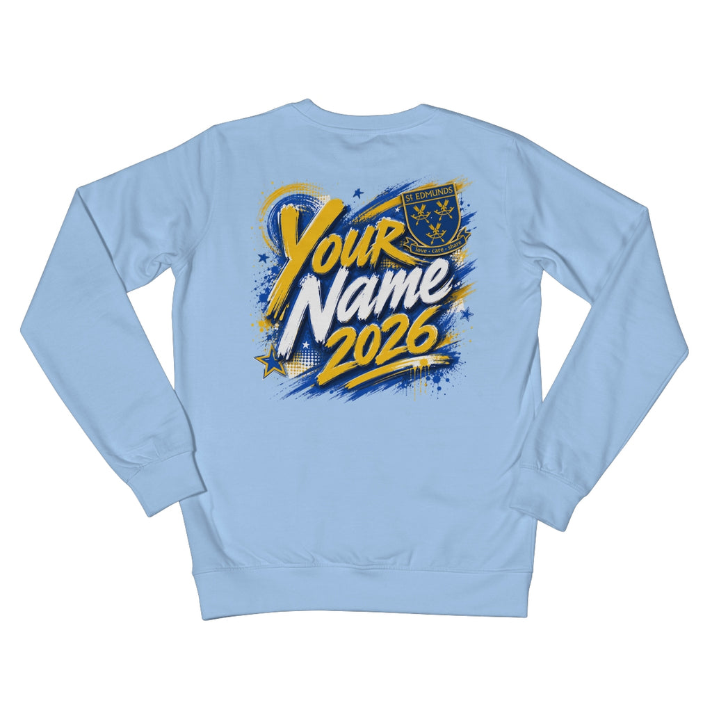 St Edmunds School Leavers 2026 Crew Neck Sweatshirt by Prodigi