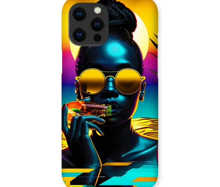 Tropical Sunset Dreams : Neon Vibes  Snap Phone Case - D'Sare