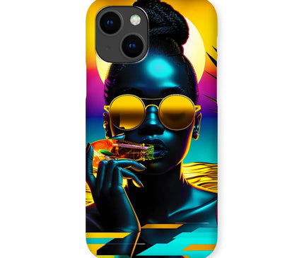 Tropical Sunset Dreams : Neon Vibes  Snap Phone Case - D'Sare
