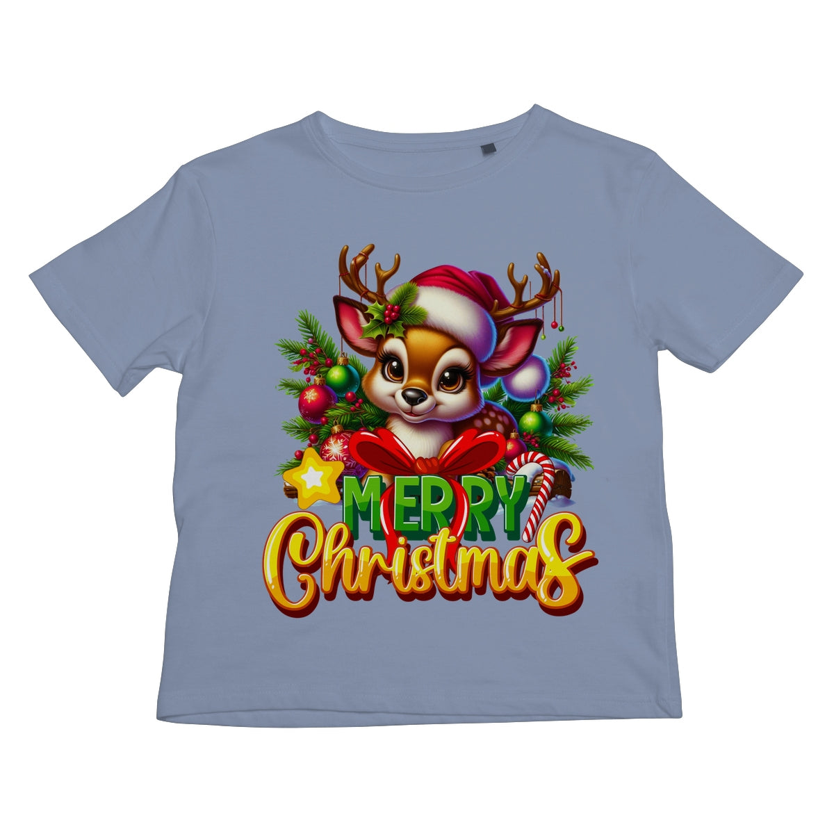 Reindeer Merry Christmas  Kids T-Shirt