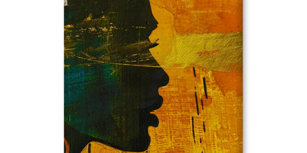 Golden Afrocentric Silhouette Tablet Cases by Prodigi