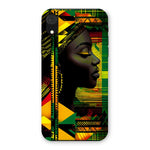 Abstract Red and Green Black Queen Fusion Snap Phone Case