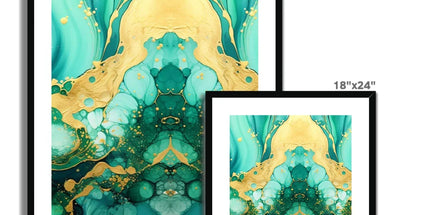 Greengoldale Framed & Mounted Print by Prodigi