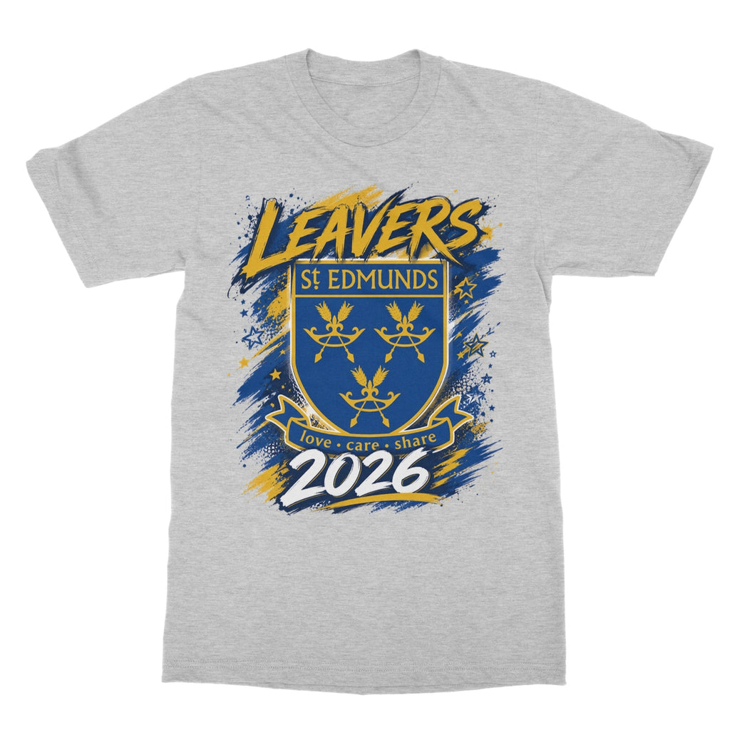 St Edmunds School Leavers 2026 Softstyle T-Shirt by Prodigi