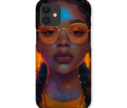 Solar Flare Radiant Soul  Beautiful Black Girl  Snap Phone Case - D'Sare