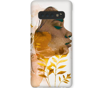 Golden Harmony Silhouette 06 Snap Phone Case - D'Sare
