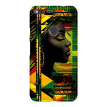 Abstract Red and Green Black Queen Fusion Snap Phone Case