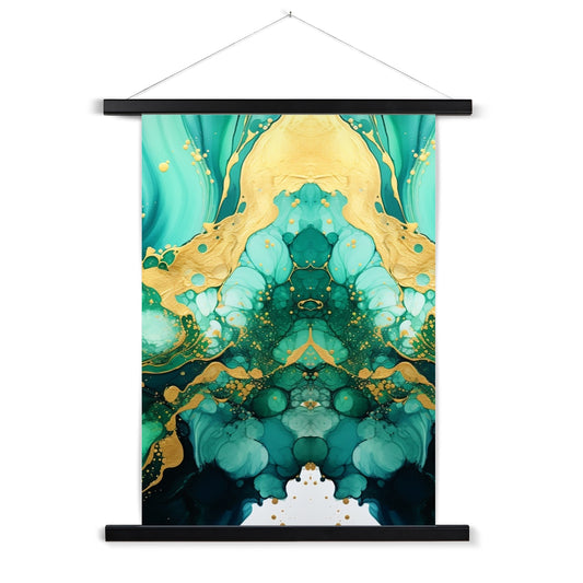 Greengoldale Fine Art Print with Hanger - D'Sare