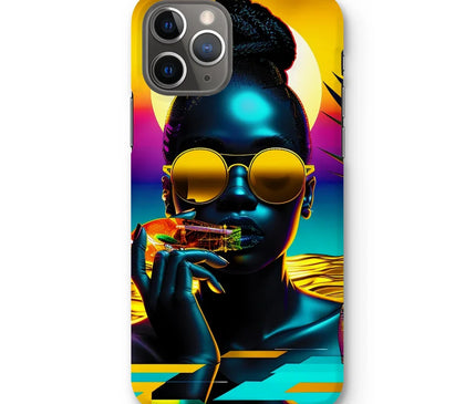Tropical Sunset Dreams : Neon Vibes  Snap Phone Case - D'Sare
