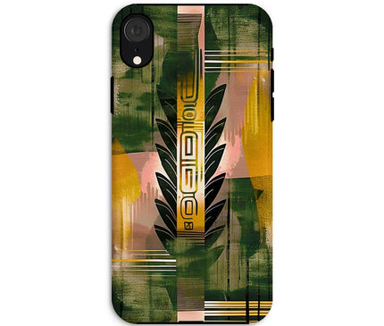 Echos of Duality Golden Reflection Tough Phone Case