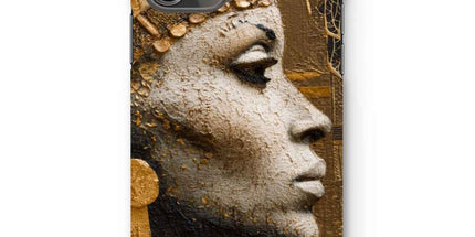 Afrocentric Golden Empress Snap Phone Case by Prodigi