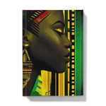 African Print Empress  Hardback Journal - D'Sare