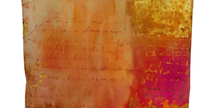 Warm Amber Seranade Canvas Tote Bag Eclectic Art by Prodigi