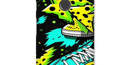 Electric Kicks Art: Urban Pop Art Explosion, Graffiti Snap Phone Case by Prodigi