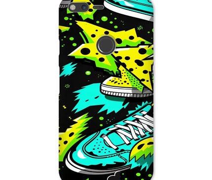 Electric Kicks Art: Urban Pop Art Explosion, Graffiti  Snap Phone Case - D'Sare