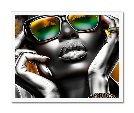 Self Peace Budget Framed Poster - D'Sare