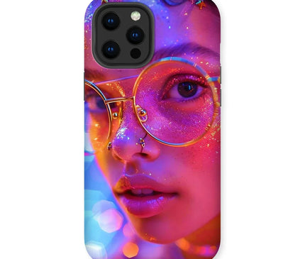 Woman Cosmic Radiance Dreamy Stardust  Tough Phone Case - D'Sare