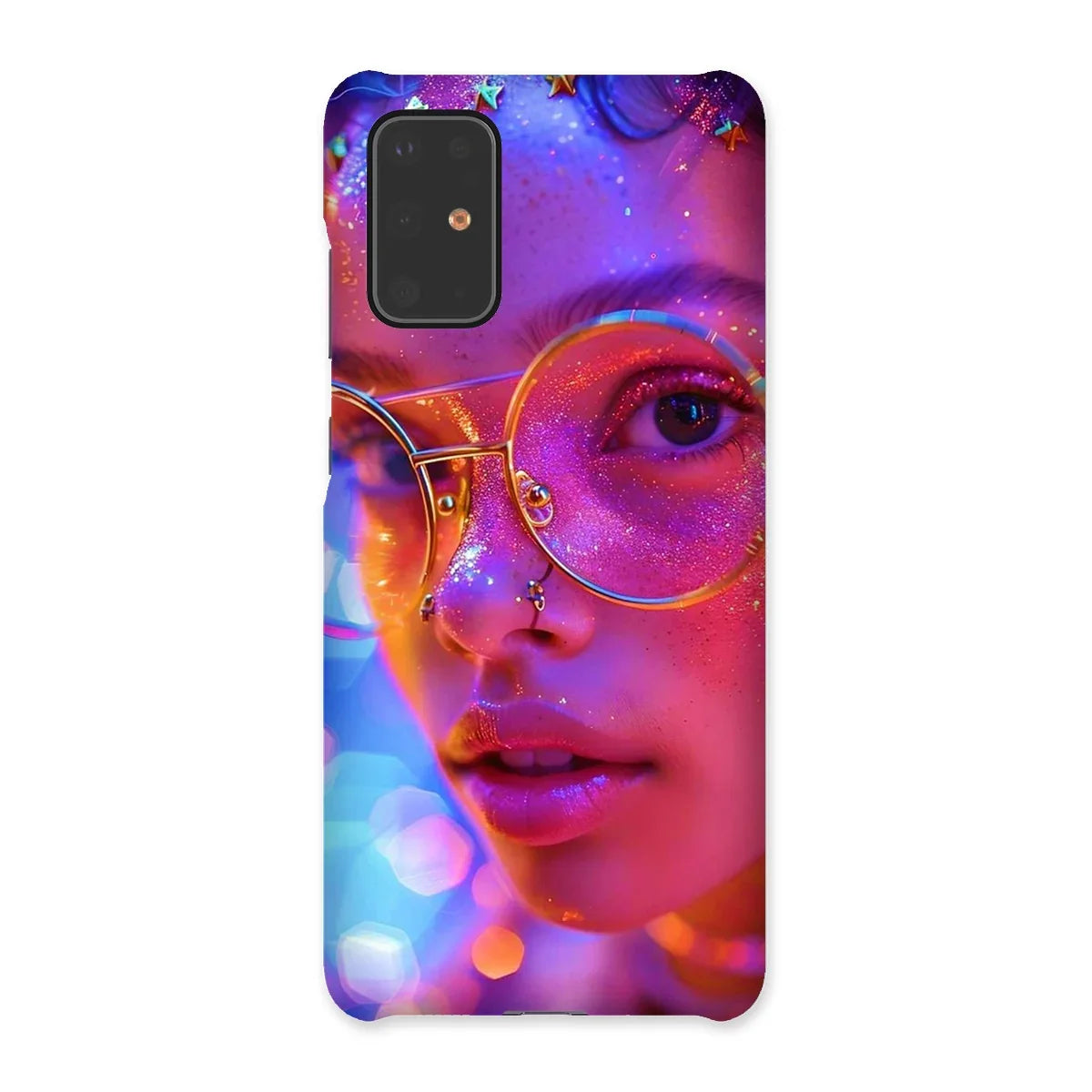 Woman Cosmic Radiance Dreamy Stardust  Snap Phone Case - D'Sare