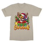 Reindeer Merry Christmas  Softstyle T-Shirt