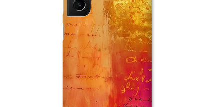 Warm Amber Seranade Snap Phone Case by Prodigi