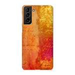 Warm Amber Seranade Snap Phone Case Eclectic Art - D'Sare