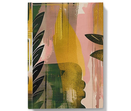 Echos of Duality Golden Pink Reflection Hardback Journal