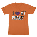 I Love My Peace Softstyle T-Shirt - D'Sare